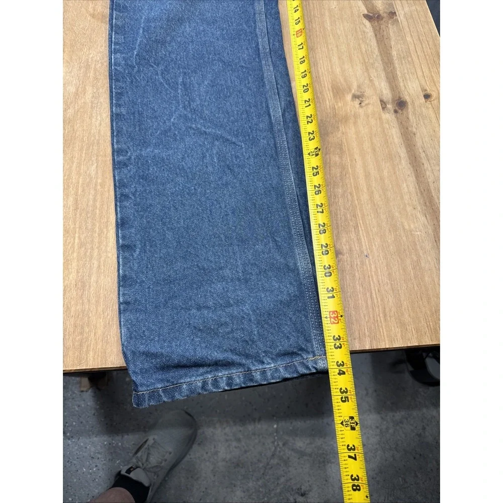 Carhartt B480 DVB Traditional Fit Blue Denim‎ Jeans Mens 38x34 Workwear Grunge